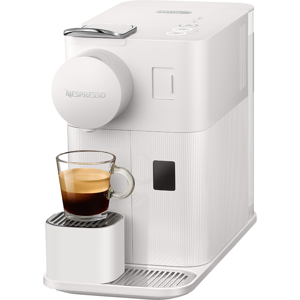 Espressor capsule NESPRESSO Lattissima One Evolution EN510.W, 1l, 1450W, 19 bar, alb