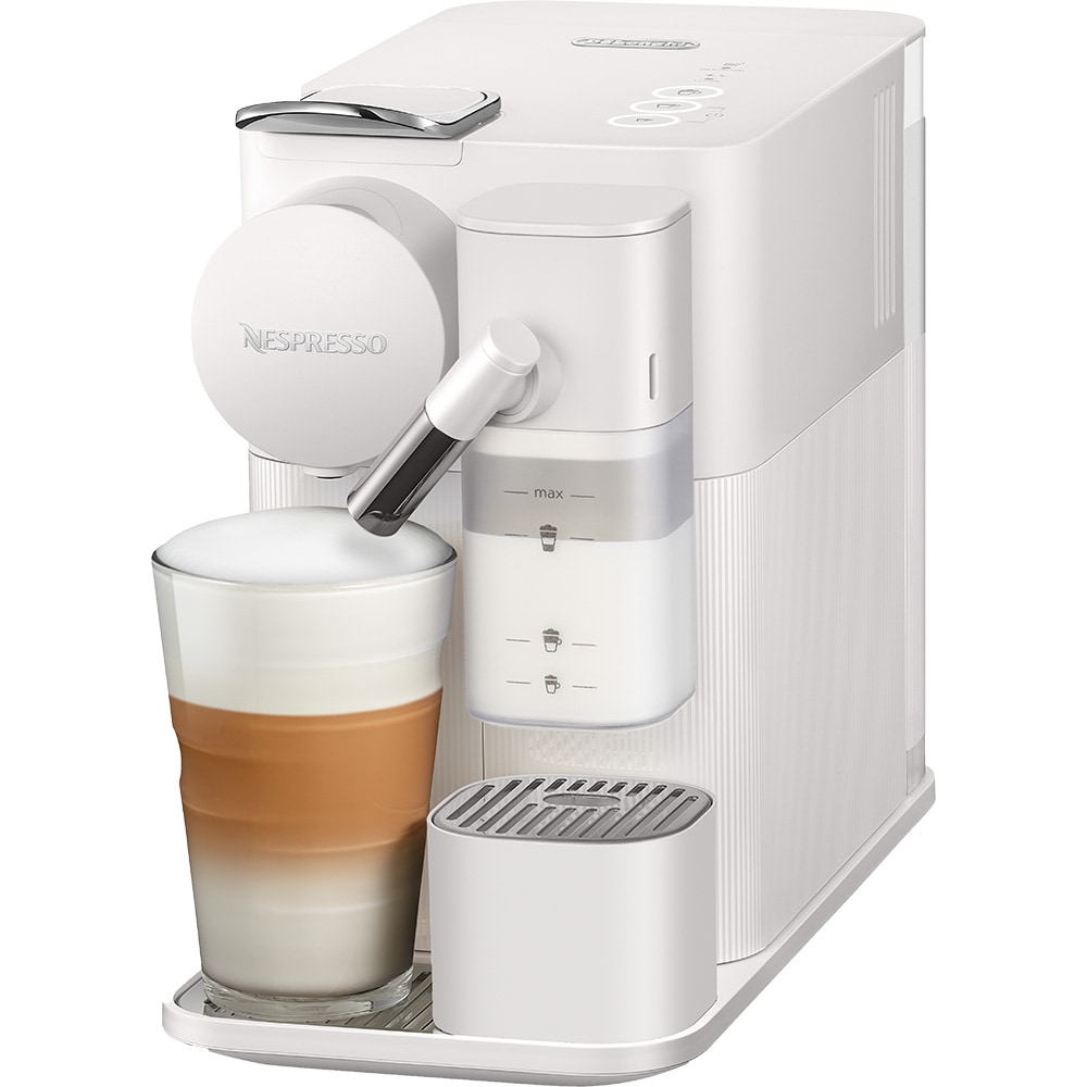 Espressor capsule NESPRESSO Lattissima One Evolution EN510.W, 1l, 1450W, 19 bar, alb