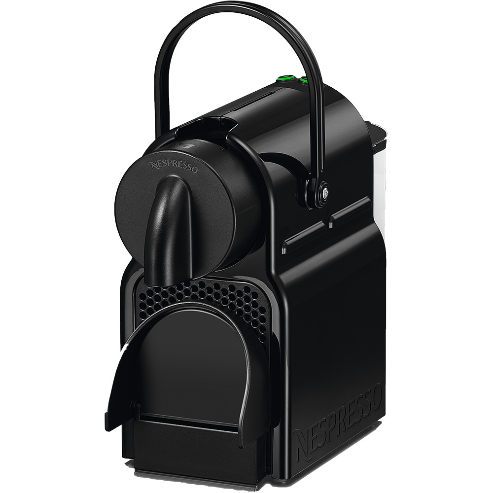Pachet espressor capsule NESPRESSO Inissia + Aparat pentru spuma de lapte Aeroccino 3 EN80.BAE, 1.7l, 1260W, 19 bar, negru-argintiu