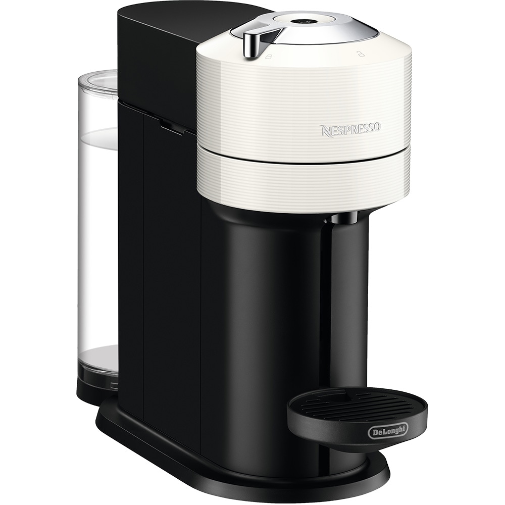 Espressor capsule NESPRESSO Vertuo Next ENV120.W, 1.1l, 1500W, 19 bar, alb-negru
