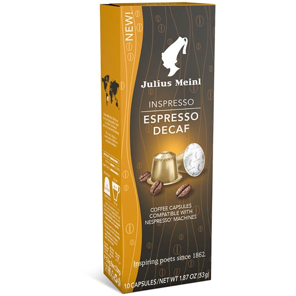 Pachet: Espressor capsule JULIUS MEINL Inspresso + 80 capsule M00134, 1l, 1450W, 15 bar, negru-argintiu