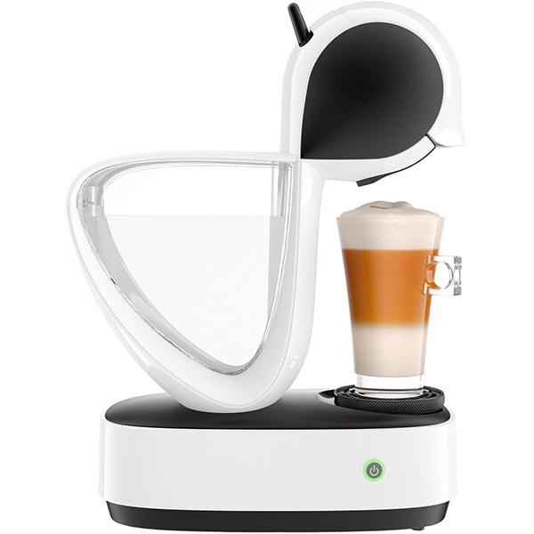 Espressor capsule KRUPS Infinissima KP170131, 1.2l, 1500W, 15 bar, alb-negru