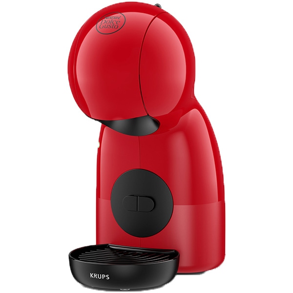 Espressor capsule KRUPS Nescafe Dolce Gusto Piccolo XS KP1A0531, 0.8l, 1600W, 15 bar, functia Eco, rosu-negru