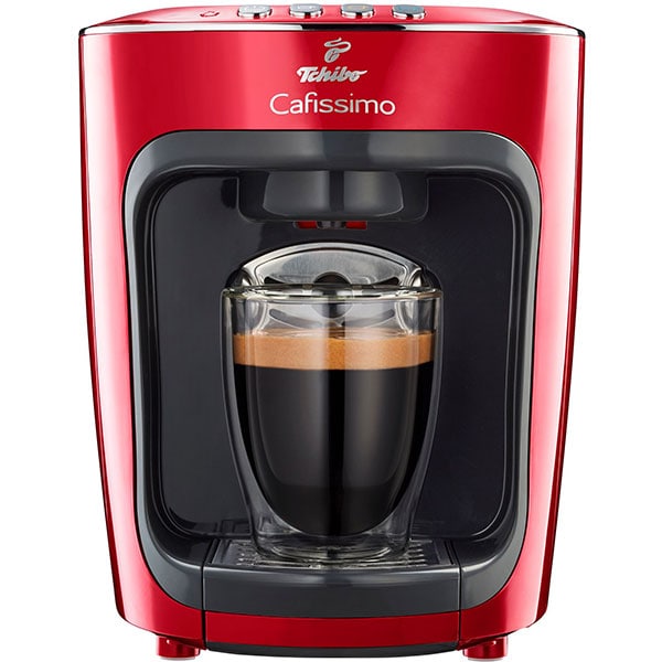 Espressor capsule TCHIBO Cafissimo Mini 370888, 0.65l, 1500W, 15 bar, rosu