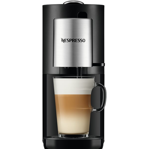 Espressor capsule NESPRESSO Atelier XN890831, 1l, 1500W, 19 bar, argintiu-negru