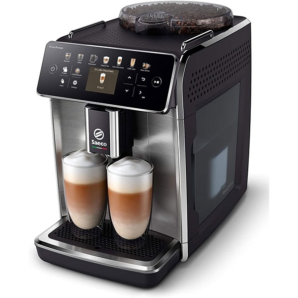 Espressor automat SAECO GranAroma SM6585/00, 1.8l, 1500W, 15 bar, argintiu-negru