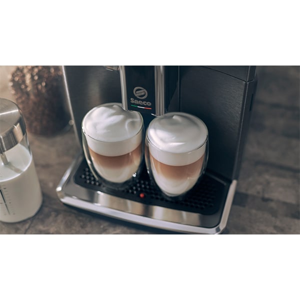 Espressor automat SAECO Xelsis Suprema SM8889/00, 1.7l, 1500W, 15 bar, HygieSteam, AquaClean, argintiu-negru