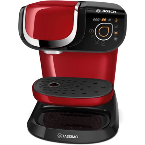 Espressor capsule BOSCH Tassimo My Way 2 TAS6503, 1.3l, 1500W, 15 bar, rosu-negru