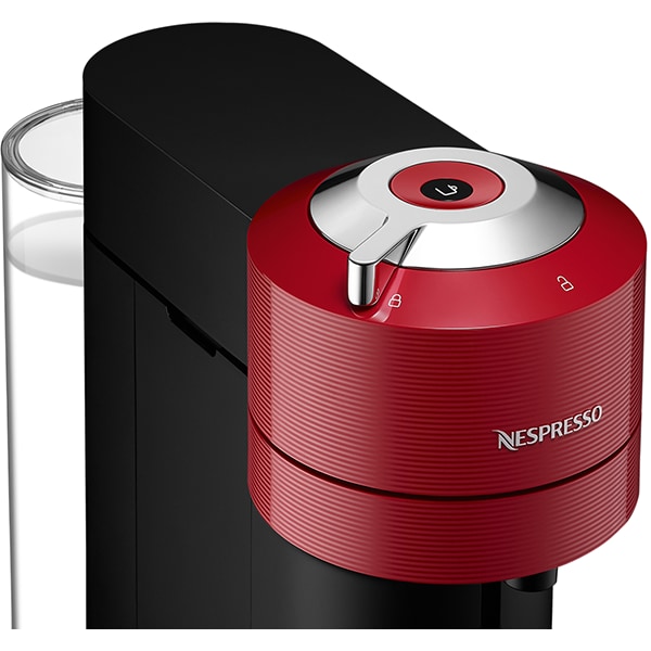 Espressor capsule NESPRESSO Vertuo Next XN910510, 1.1l, 1500W, 19 bar, rosu-negru
