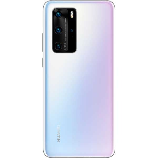 Telefon HUAWEI P40 Pro 5G, 256GB, 8GB RAM, Dual SIM, Ice White