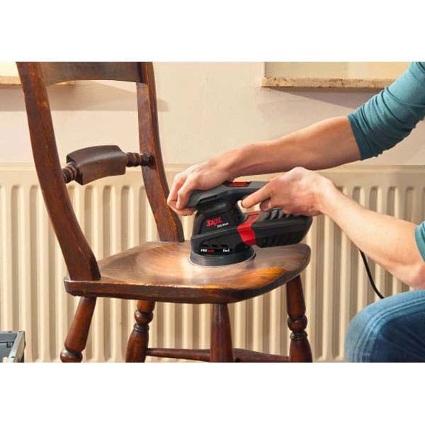 Masina de slefuit multifunctionala SKIL 7226AC, 250W, 26000PM, disc 125mm, placa 151x102mm, geanta transport + accesorii