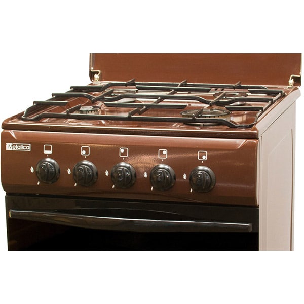 Aragaz METALICA F4 1685 S1, 4 arzatoare, gaz, maro