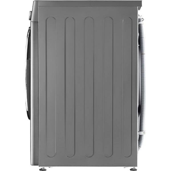 Masina de spalat rufe frontala LG F4WN609S2T, 6 Motion, Wi-Fi, 9kg, 1400rpm, Clasa D, argintiu