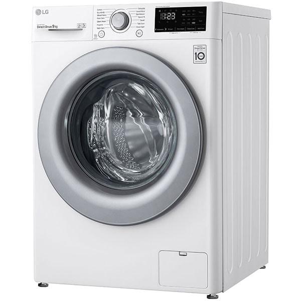 Masina de spalat rufe frontala LG F4WV309N4E, 9 kg, 1400rpm, Clasa B, alb