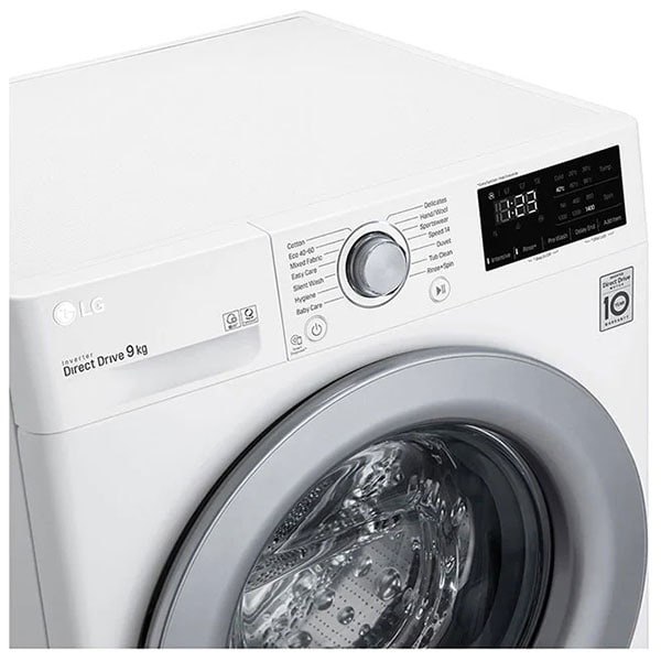 Masina de spalat rufe frontala LG F4WV309N4E, 9 kg, 1400rpm, Clasa B, alb