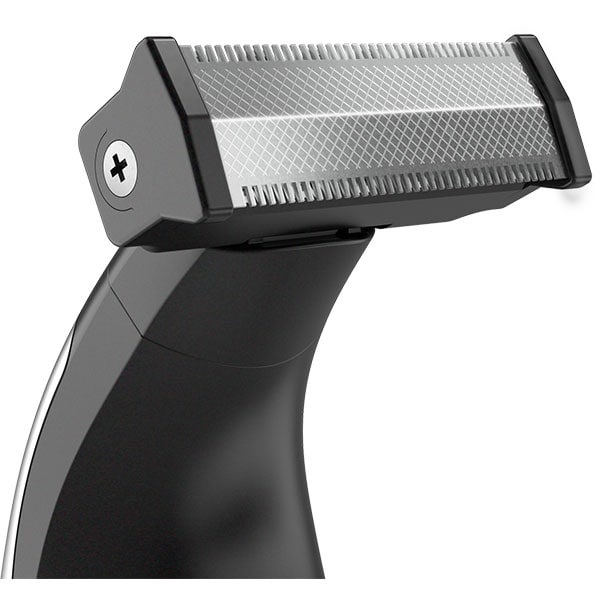 Aparat hibrid de tuns, conturat si barbierit ROWENTA Forever Sharp TN6000F4, baterie, 120 min autonomie, negru