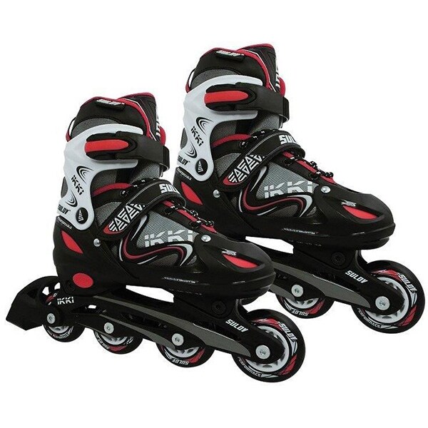 Role 2in1 DHS Ikky Boy L, 39-42, negru-rosu