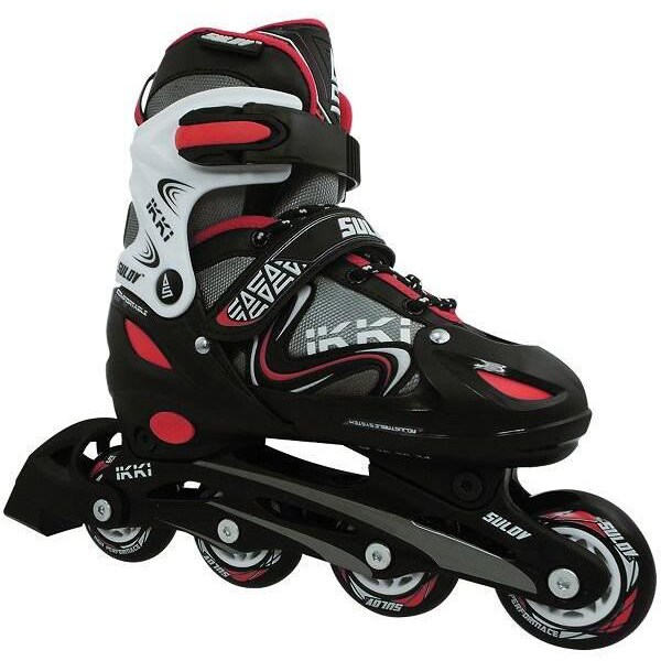 Role 2in1 DHS Ikky Boy L, 39-42, negru-rosu