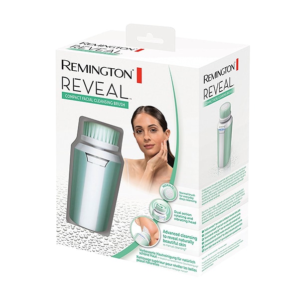 Perie de curatare faciala compacta REMINGTON REVEAL FC500, 2 trepte de viteza, 30min