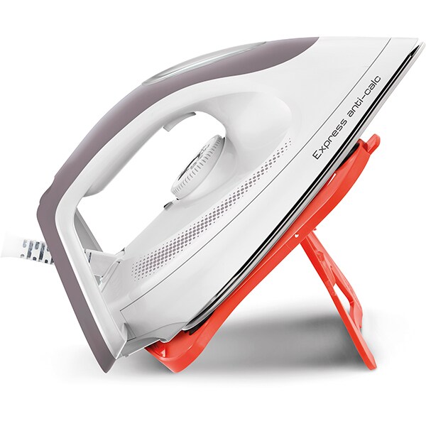 Statie de calcat TEFAL Express Anti-Calc SV8011E0, 2800W, 400g/min, 1.8l, talpa Durilium Airglide, alb-gri