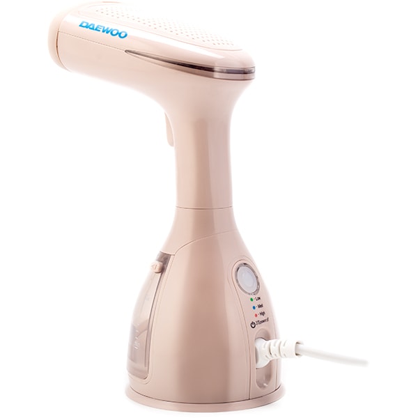 Aparat de calcat vertical cu abur DAEWOO DGS1600C, 280ml, 60g/min, 1500W, bej