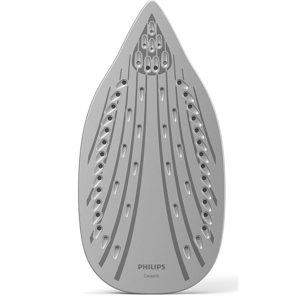Fier de calcat PHILIPS Seria 3000 DST3011/20, 2100W, 140g/min, 300ml, talpa Ceramica, albastru-alb