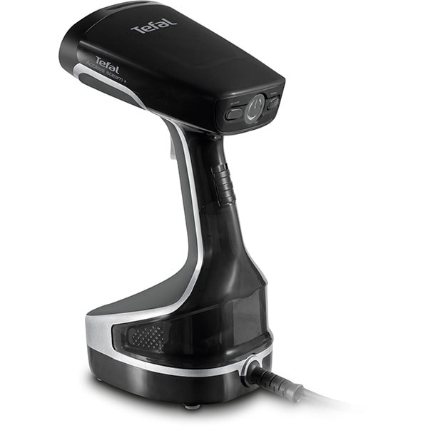 Aparat de calcat cu aburi TEFAL Access Steam+ DT8150E0, 1600W, 26g/min, 190ml, talpa ceramica, negru-gri