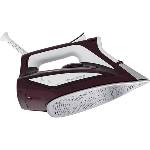 Fier de calcat ROWENTA Focus Excel DW5220F1, 2700W, 180g/min, 300ml, talpa Microsteam 400 HD Laser, alb-visiniu