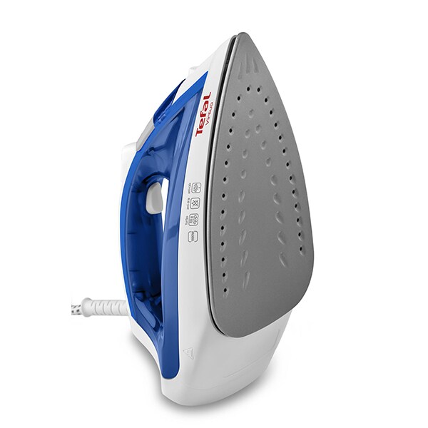 Fier de calcat TEFAL Virtuo FV1711, 1800W, 80g/min, 200ml, talpa antiaderenta, alb-albastru
