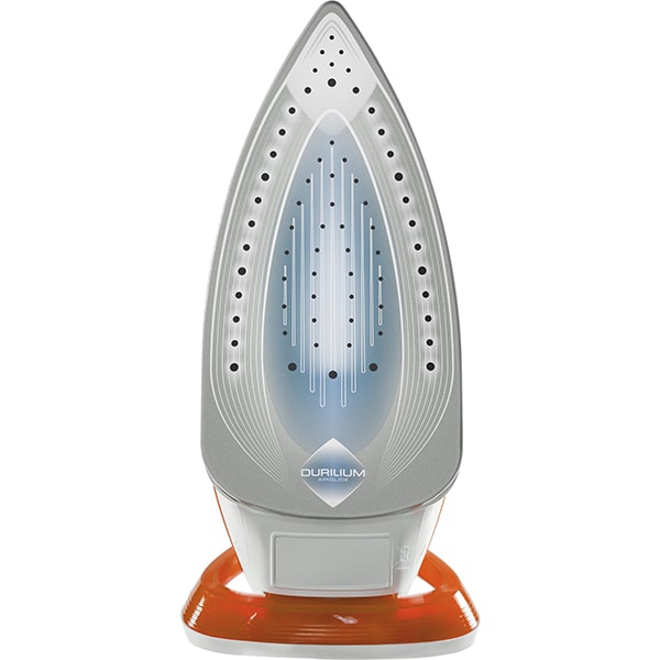 Fier de calcat TEFAL Easygliss FV3952E0, 2400W, 125g/min, 270ml, talpa Durilium AirGlide, portocaliu-alb