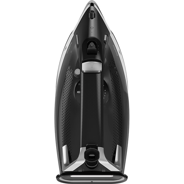 Fier de calcat BEKO Future Iron SIM5124A, 2400W, 230g/min, 350ml, talpa Soft Glide, negru-argintiu