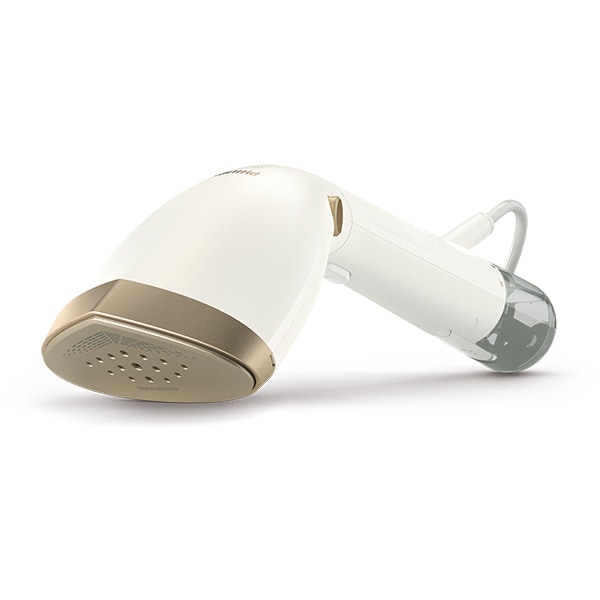 Aparat de calcat vertical PHILIPS Seria 7000 STH7030/10, 1500W, 200ml, alb-auriu