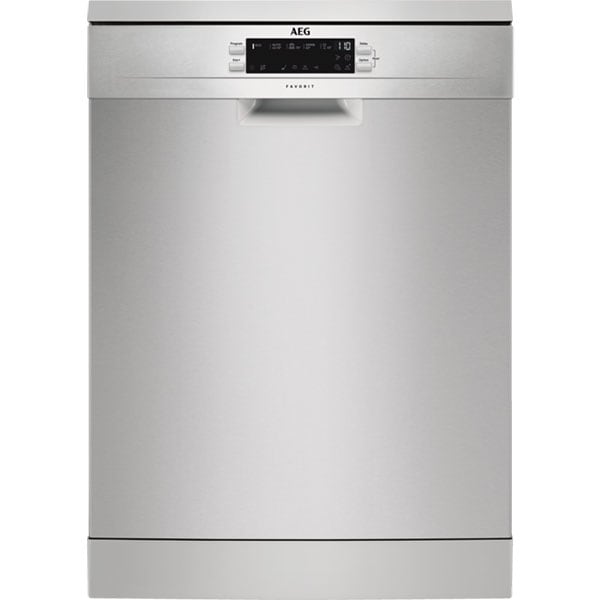 Masina de spalat vase independenta AEG FFBM5261ZM, 13 seturi, 5 programe, 60 cm, Clasa E, inox