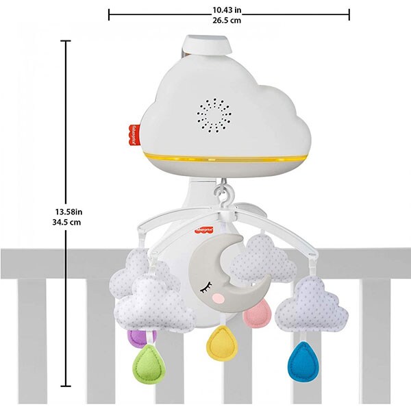 Carusel norisor FISHER PRICE MTGRP99, 0 luni+, multicolor