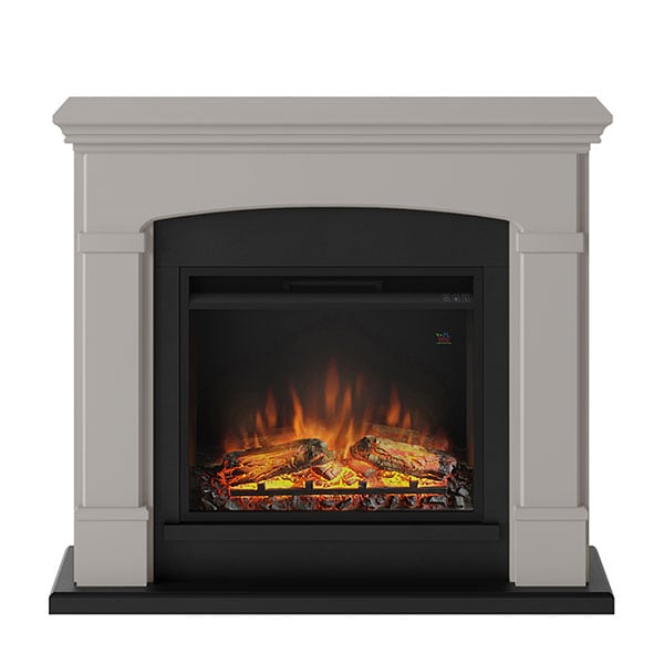 Semineu electric TAGU Helmi Light Beige, 1500W, Focar 3D,Bej