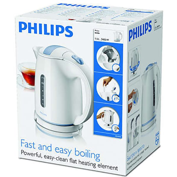Fierbator apa PHILIPS Daily Collection HD4646/00, 1.5l, 2400W, alb