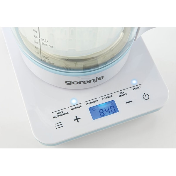 Fierbator apa 5 in 1 GORENJE K10BY5IN1,1l, 800W, alb-bleu