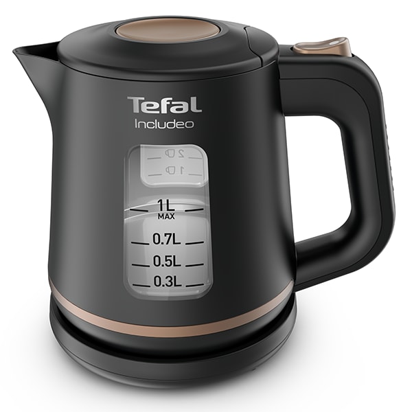 Fierbator apa TEFAL Includeo KI533811, 1l, 1800W, negru