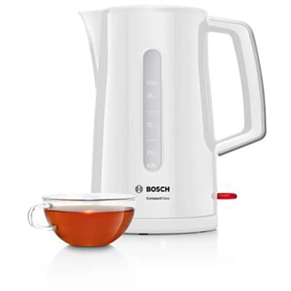 Fierbator apa BOSCH CompactClass TWK3A011, 1.7l, 2400W, alb