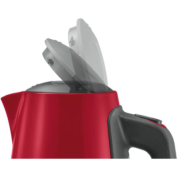 Fierbator apa BOSCH ComfortLine TWK6A014, 1.7l, 2400W, rosu-gri