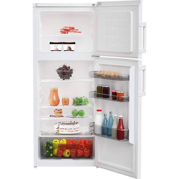 Frigider cu doua usi ARCTIC AND266+, 253 l, H 151 cm, Clasa A+, alb