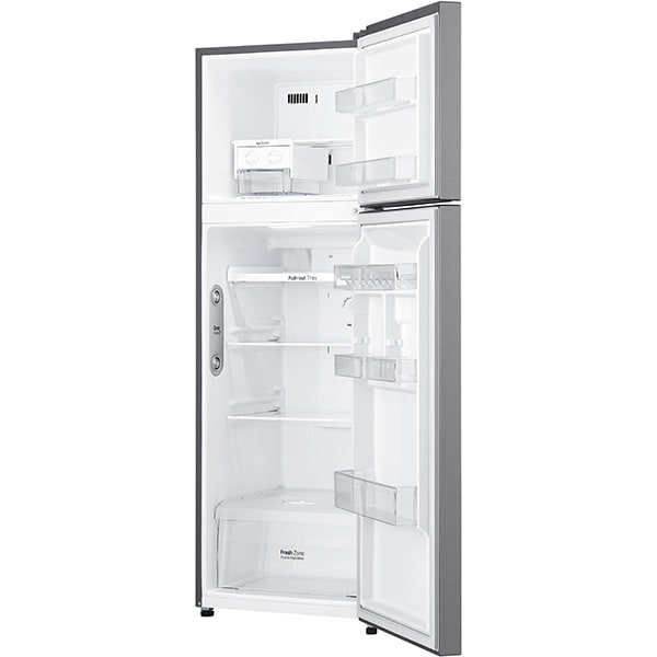 Frigider cu doua usi LG GTB523PZCZD, No Frost, 312 l, H 169 cm, Clasa F, argintiu