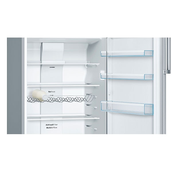 Frigider cu doua usi BOSCH KDN46VI30, No Frost, 374 l, H 186 cm, Clasa A++, inox