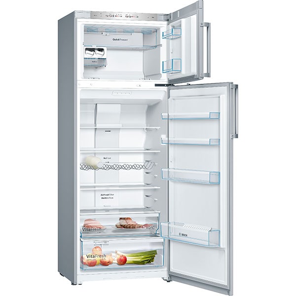 Frigider cu doua usi BOSCH KDN46VI30, No Frost, 374 l, H 186 cm, Clasa A++, inox