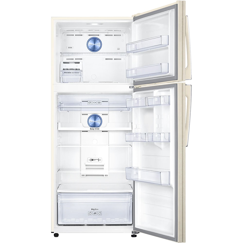 Frigider cu doua usi SAMSUNG RT43K6330EF/ES, No Frost, 443 l, H 178.5 cm, Clasa F, bej