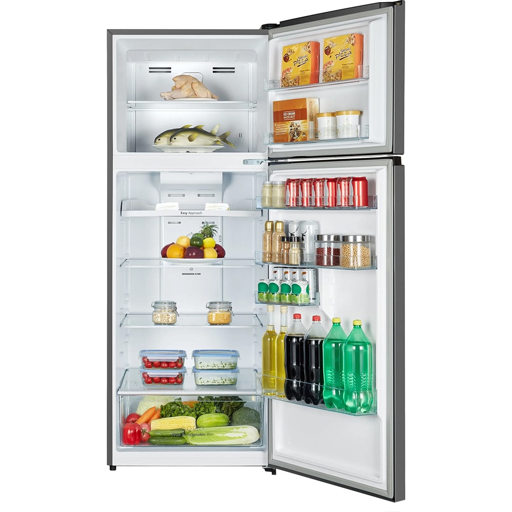 Frigider cu doua usi HISENSE RT600N4DC2, NoFrost Plus, 467 l, H 185 cm, clasa E, argintiu