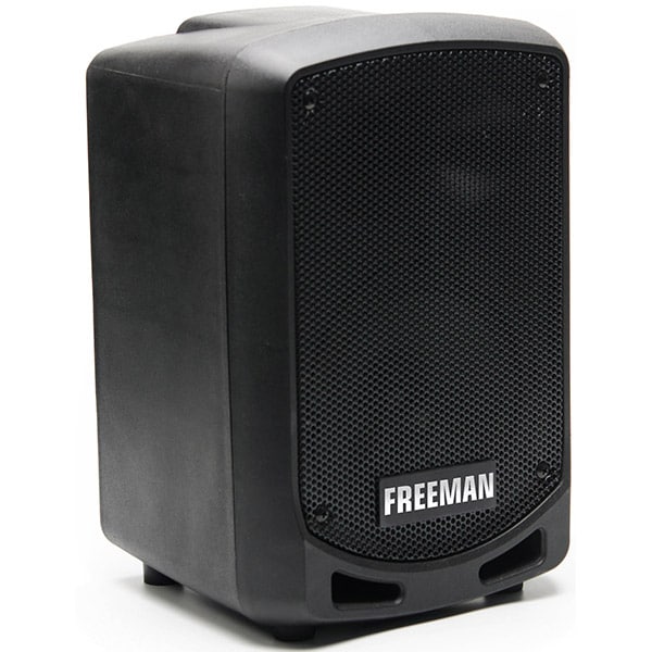 Boxa portabila cu microfon wireless FREEMAN Karaoke 1001 Mini, Bluetooth, USB, Radio FM, negru