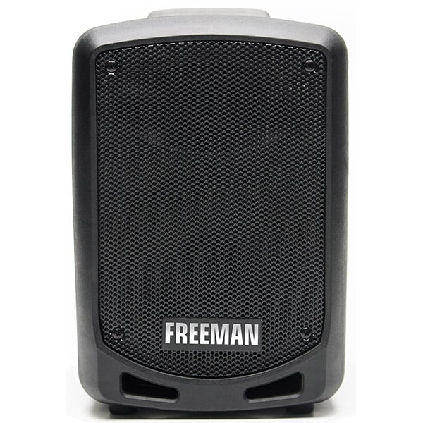 Boxa portabila cu microfon wireless FREEMAN Karaoke 1001 Mini, Bluetooth, USB, Radio FM, negru