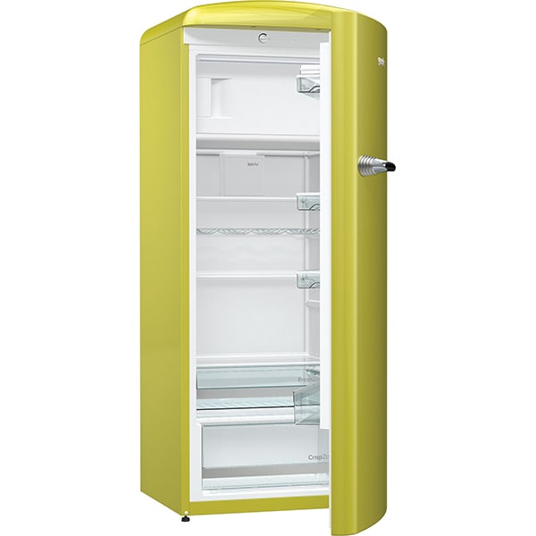 Frigider cu o usa GORENJE Retro ORB152AP, 254 l, H 154 cm, Clasa A++, verde