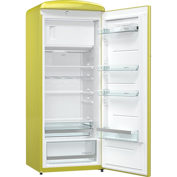 Frigider cu o usa GORENJE Retro ORB152AP, 254 l, H 154 cm, Clasa A++, verde